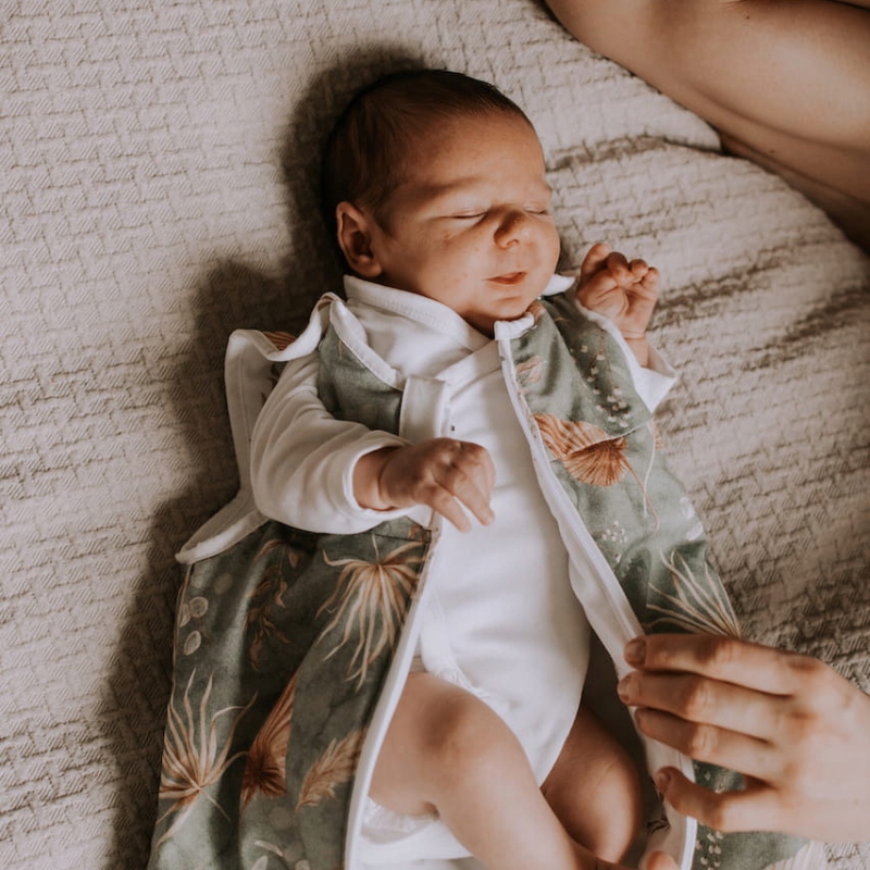 Śpiworek NewBorn Bohemian Green - Sleepee Marka Sleepee