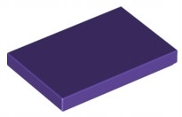 

Lego Płytka Płaska 2x3 Fioletowa (26603/6185991)
