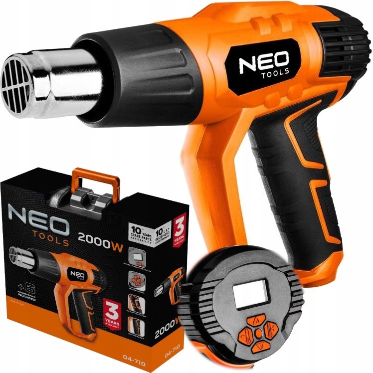 NEO OPALARKA 2000W,ZAKRES TEM. 50-600OC,2 BIEGI, WALIZKA