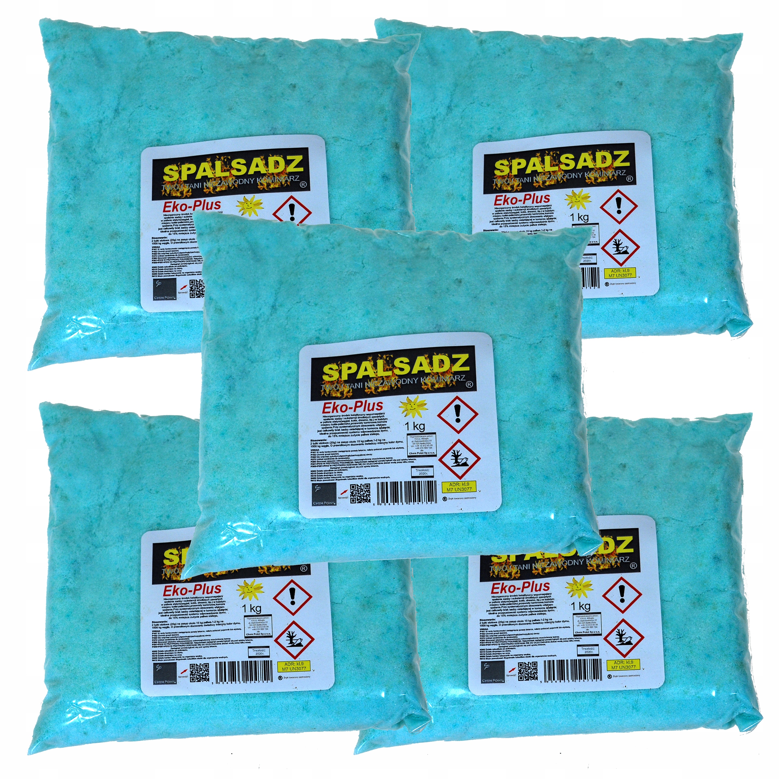 

Spalsadz 5x1kg do pieca katalizator spalania sadzy