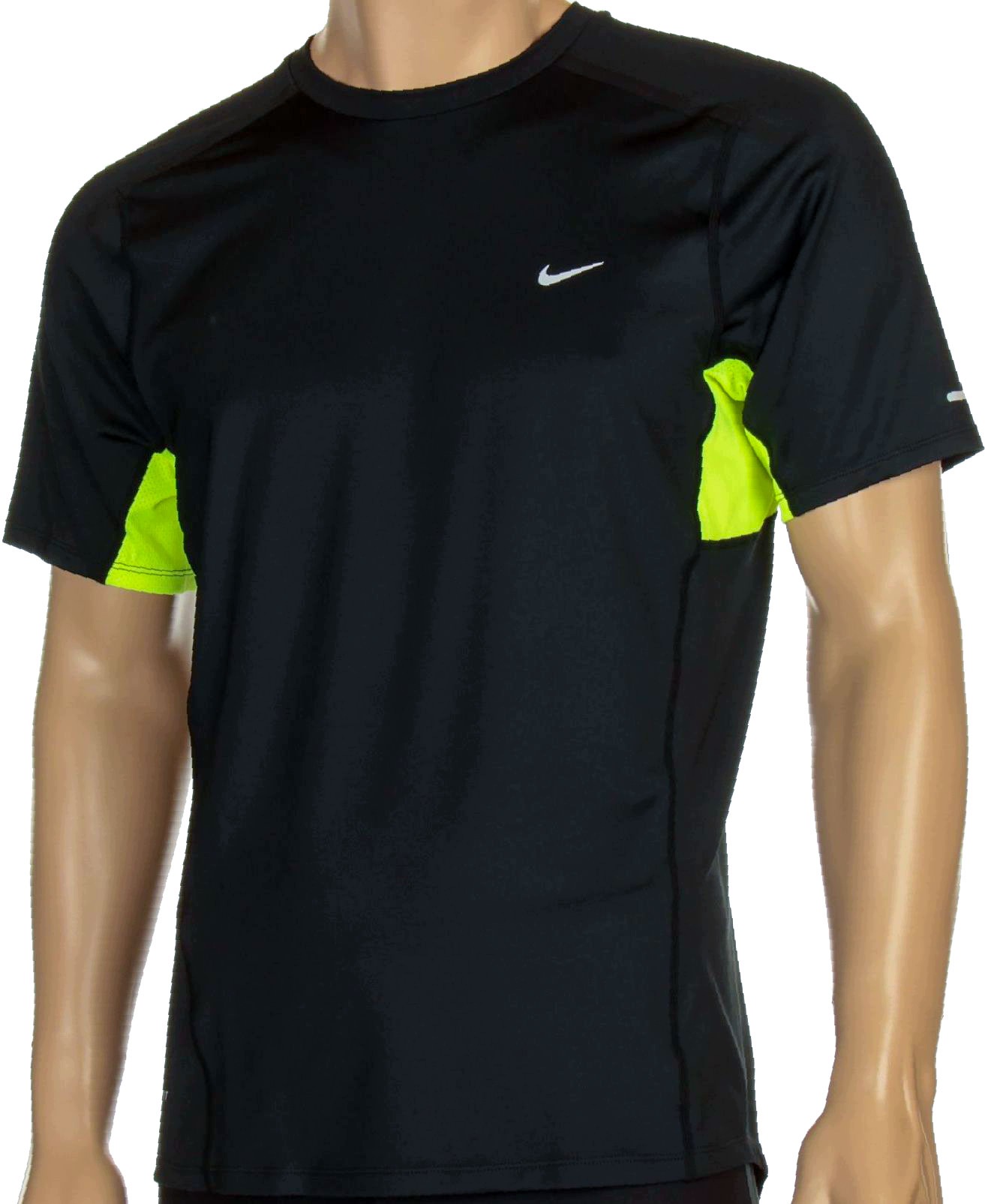 Koszulka do biegania Nike Short Sleeve Denier Diff Stretch Top, rozmiar S