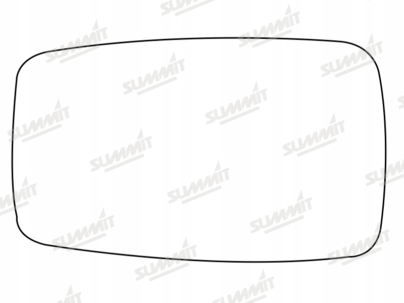 ASAG663 - SUMMIT ВСТАВКА ЗЕРКАЛА ЛЕВОЕ ЗЕРКАЛО AUDI 80