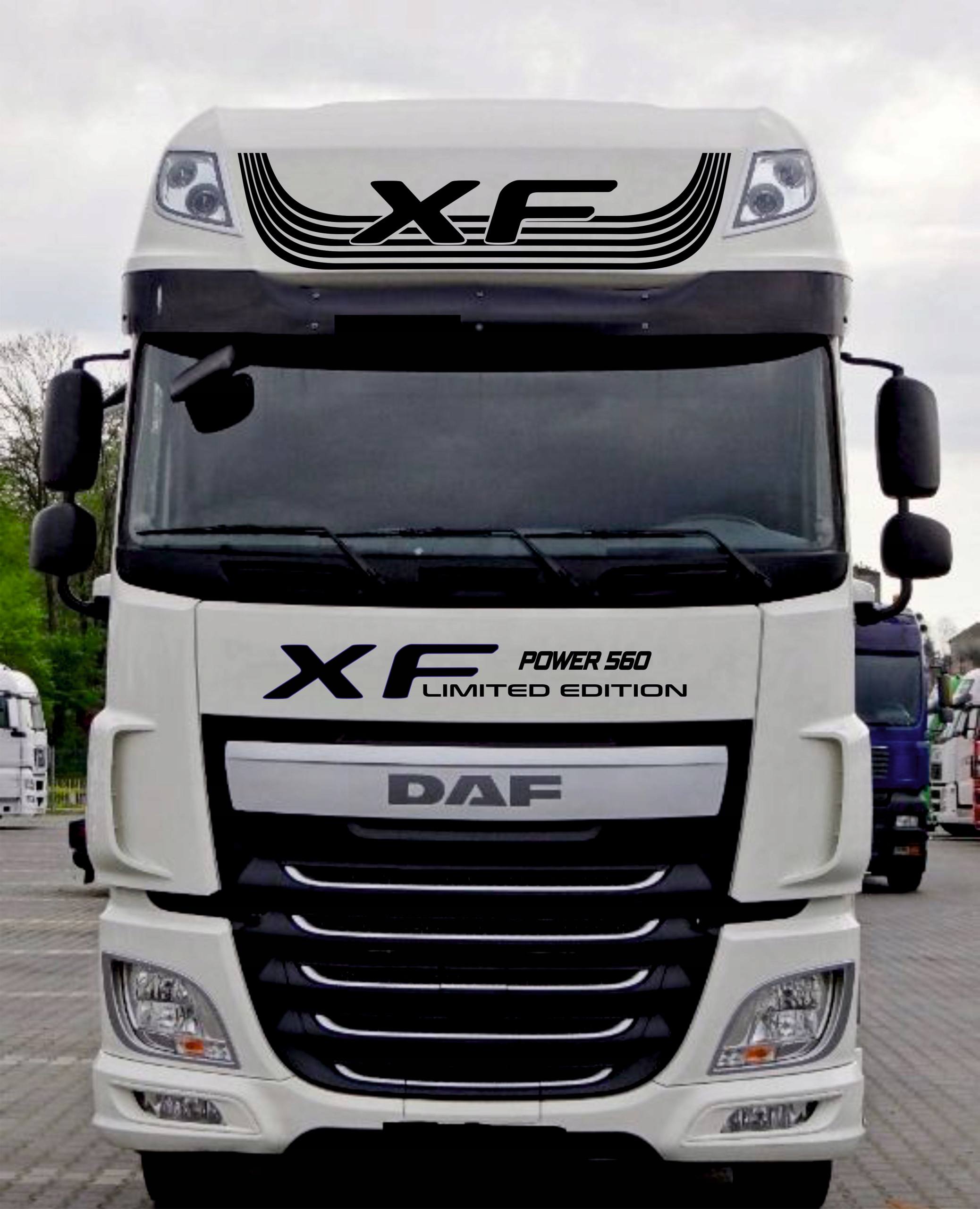 Nálepky Nálepka Daf Xf 106 Eur 6 105 Eur 5