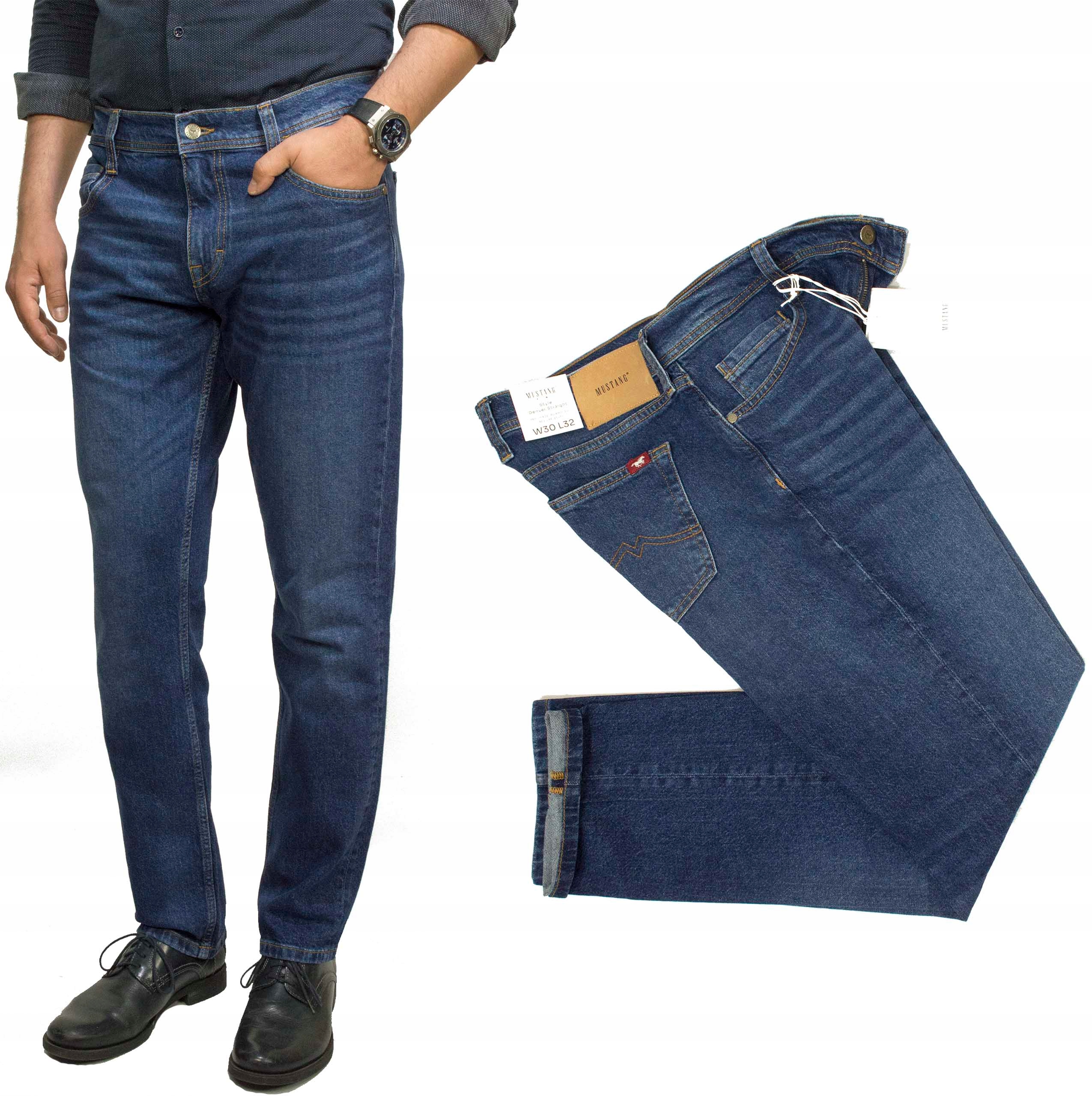 Mustang Denver Straight 783 pánské džíny jednoduché W36 L34