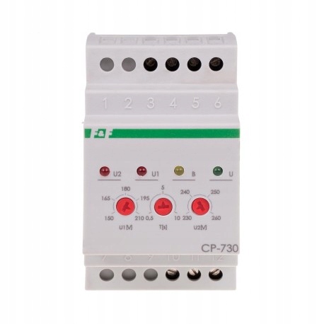 Modulárny napäťový relé CP-730 F&f