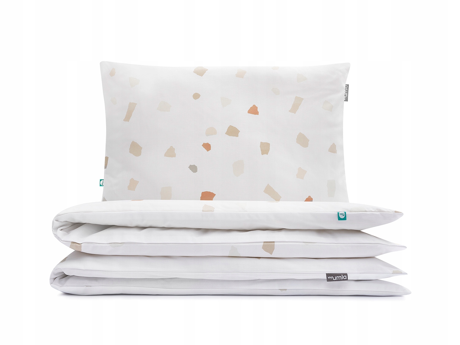 Posteľná Bielizeň Simple Béžové Lastryko 160x200 cm 2x 60x50 cm Mumla