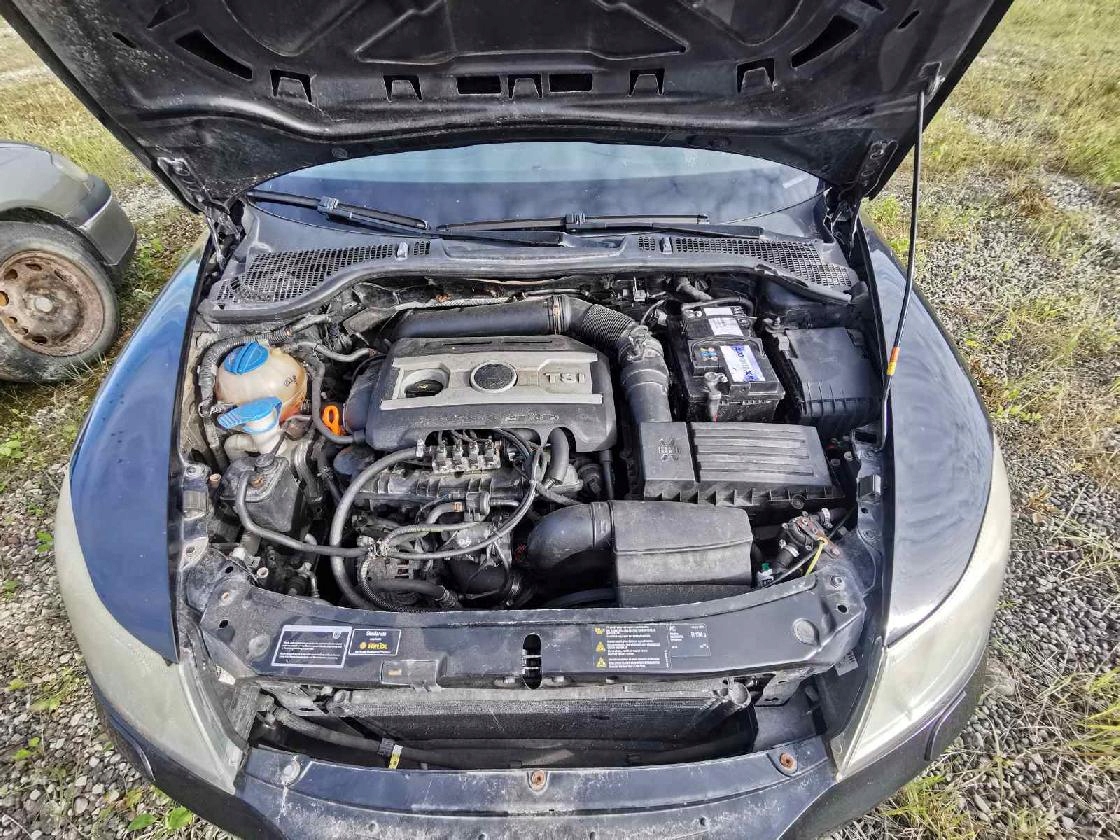 SKODA OCTAVIA шланг воды 2009 1.8л