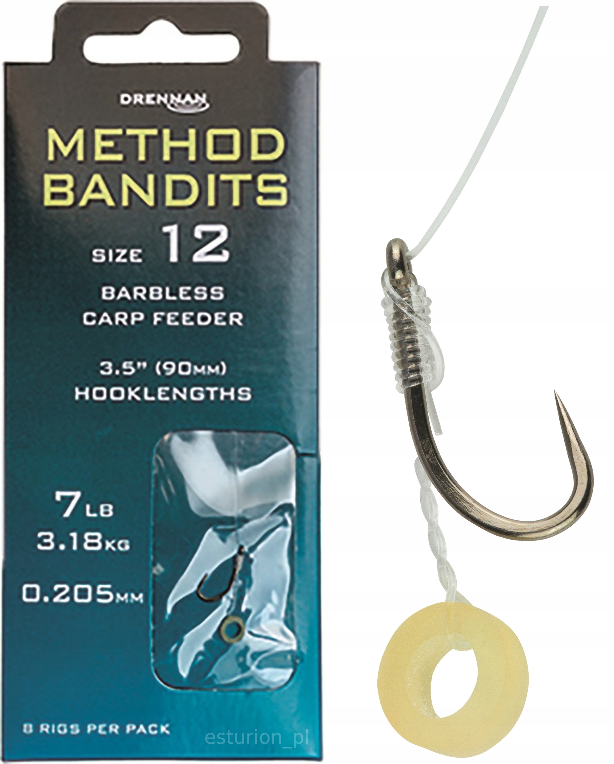 Przypony Method 14/9cm Drennan bandit carp feeder