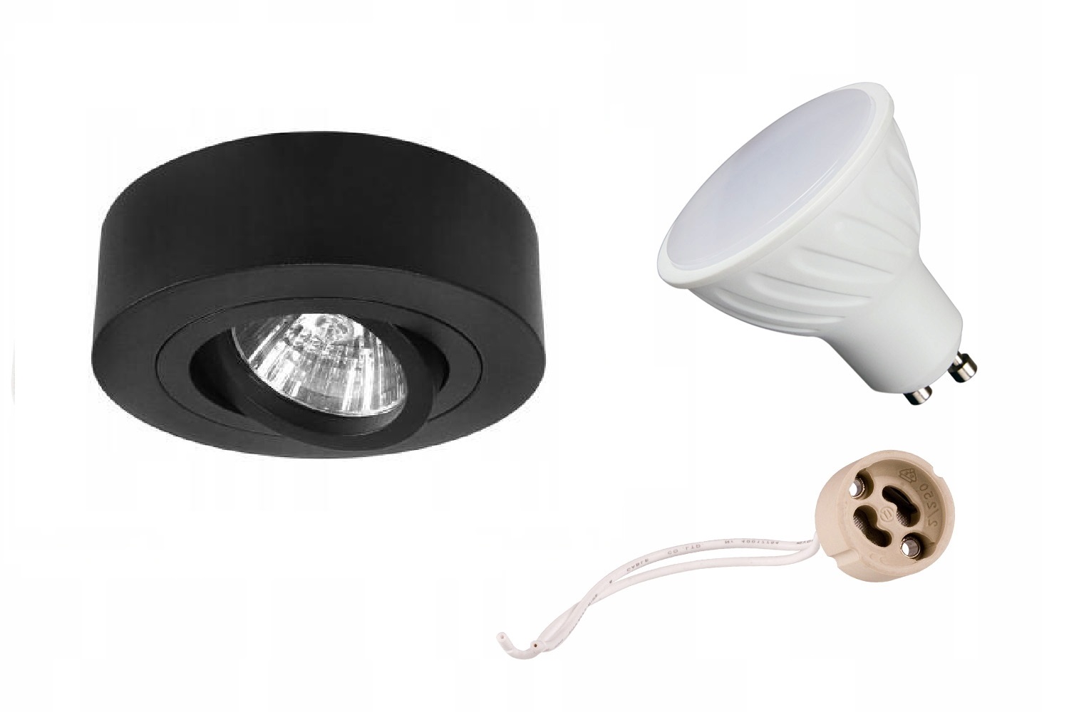 

Oprawa Natynkowa halogenowa Ruchoma GU10 10W Cw
