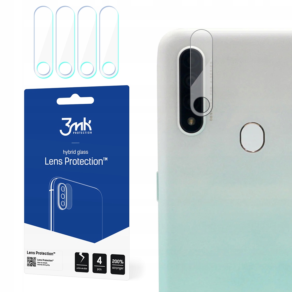 

Do Oppo A31 2020 Szkło na aparat 3mk Lens Protect