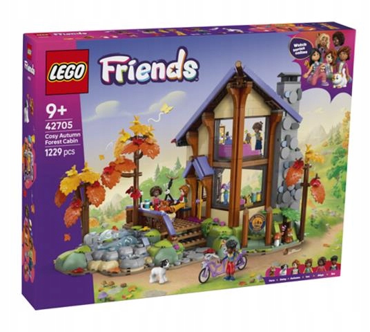 Lego(r) Friends 42705 Lesní Chata Na Podzim
