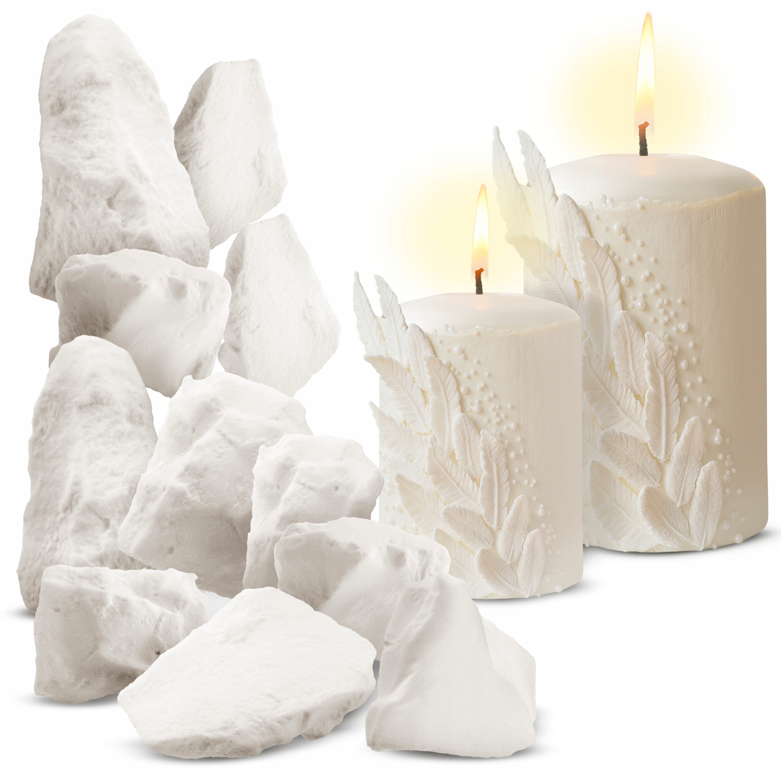 DUŻY ZESTAW do Robienia ŚWIEC DIY w DOMU + DODATKI Stan opakowania oryginalne