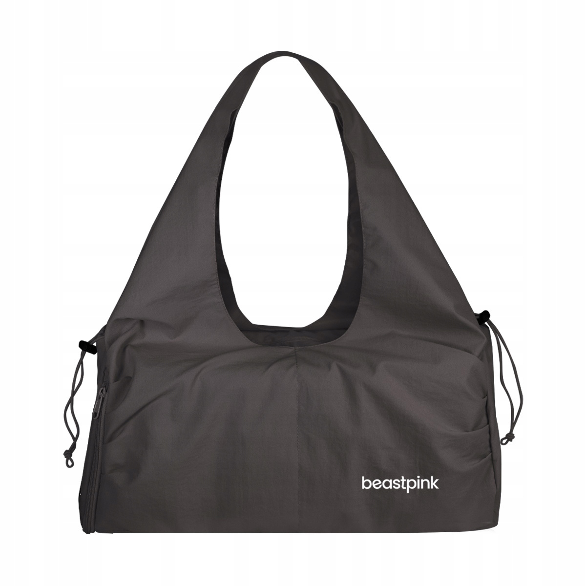 Torba Sportowa Treningowa Podróżna Na Ramię Na Siłownię Czarna BeastPink