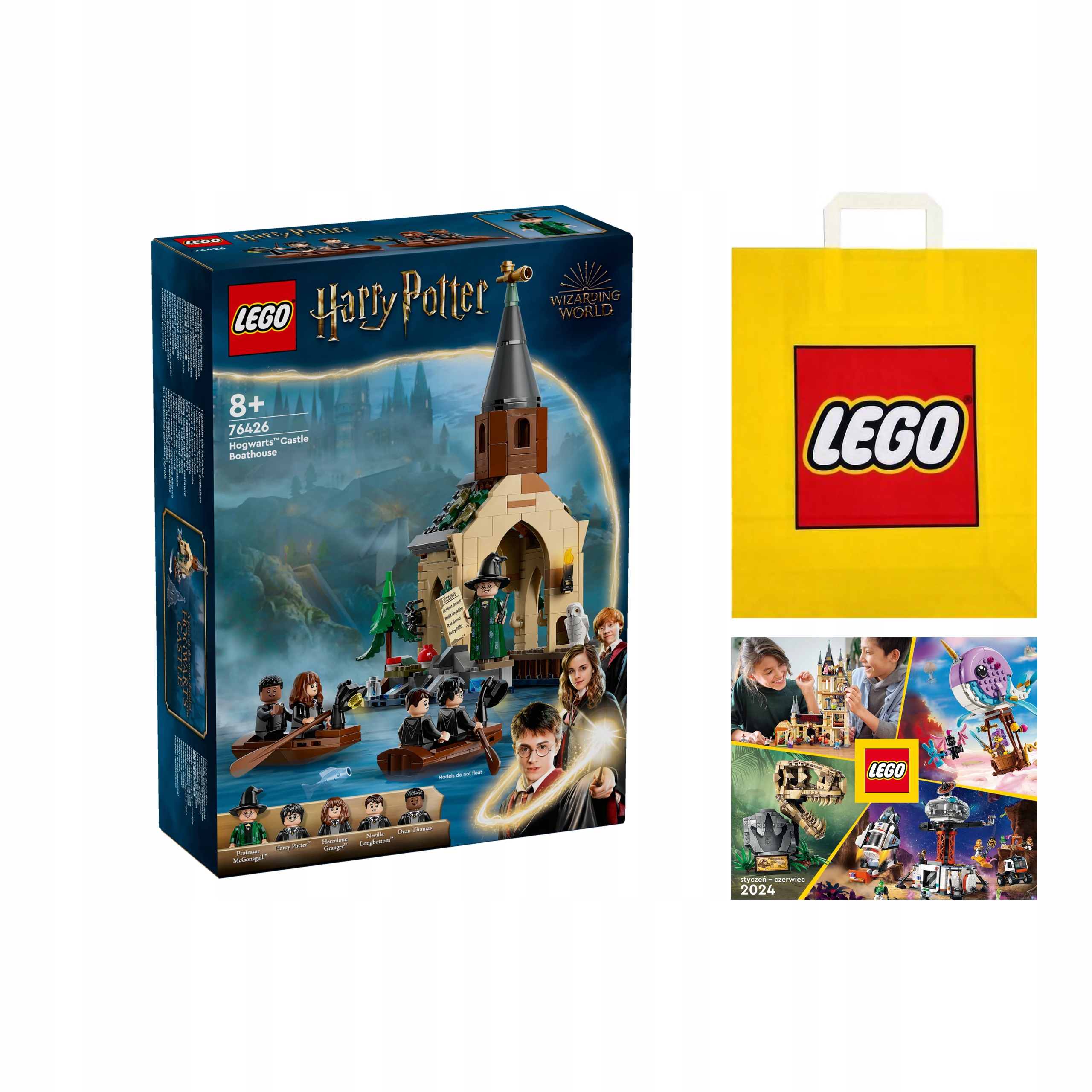 LEGO HARRY POTTER č. 76426 - Dom na vode pri Rokforte +Taška +Katalóg