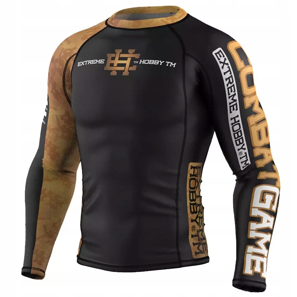 Funkční triko s dlouhým rukávem (rashguard) Extreme Hobby "golden Warrior vel. M