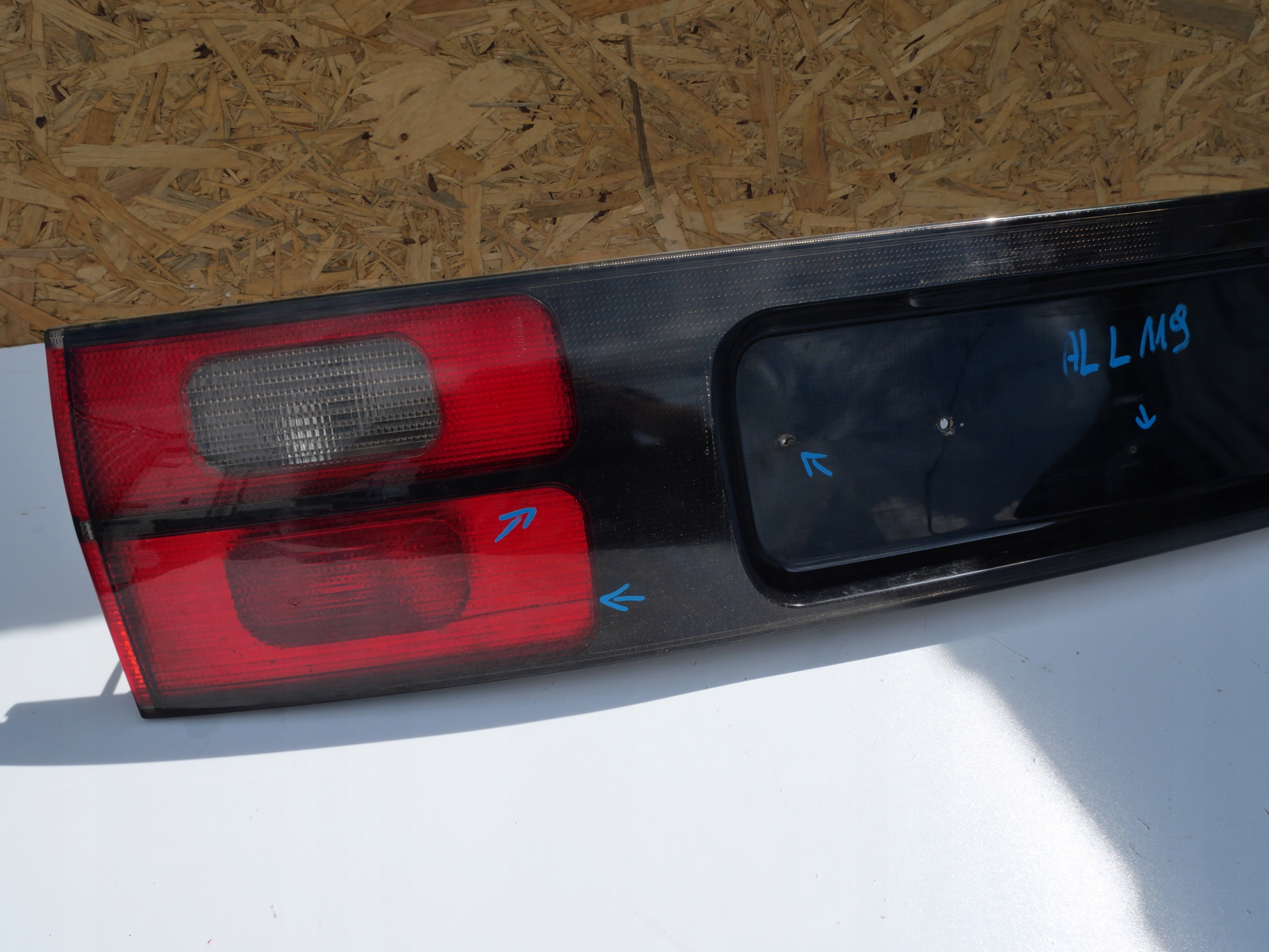 cap bonnet rear part VW SHARAN 7M0
