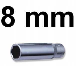 

Nasadka długa 1/4'' 6-kt. 8mm S04HD2108 Jonnesway