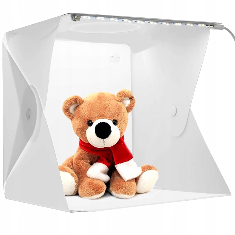 NAMIOT BEZCIENIOWY FOTOGRAFICZNY DO ZDJĘĆ 2x LED Model brak