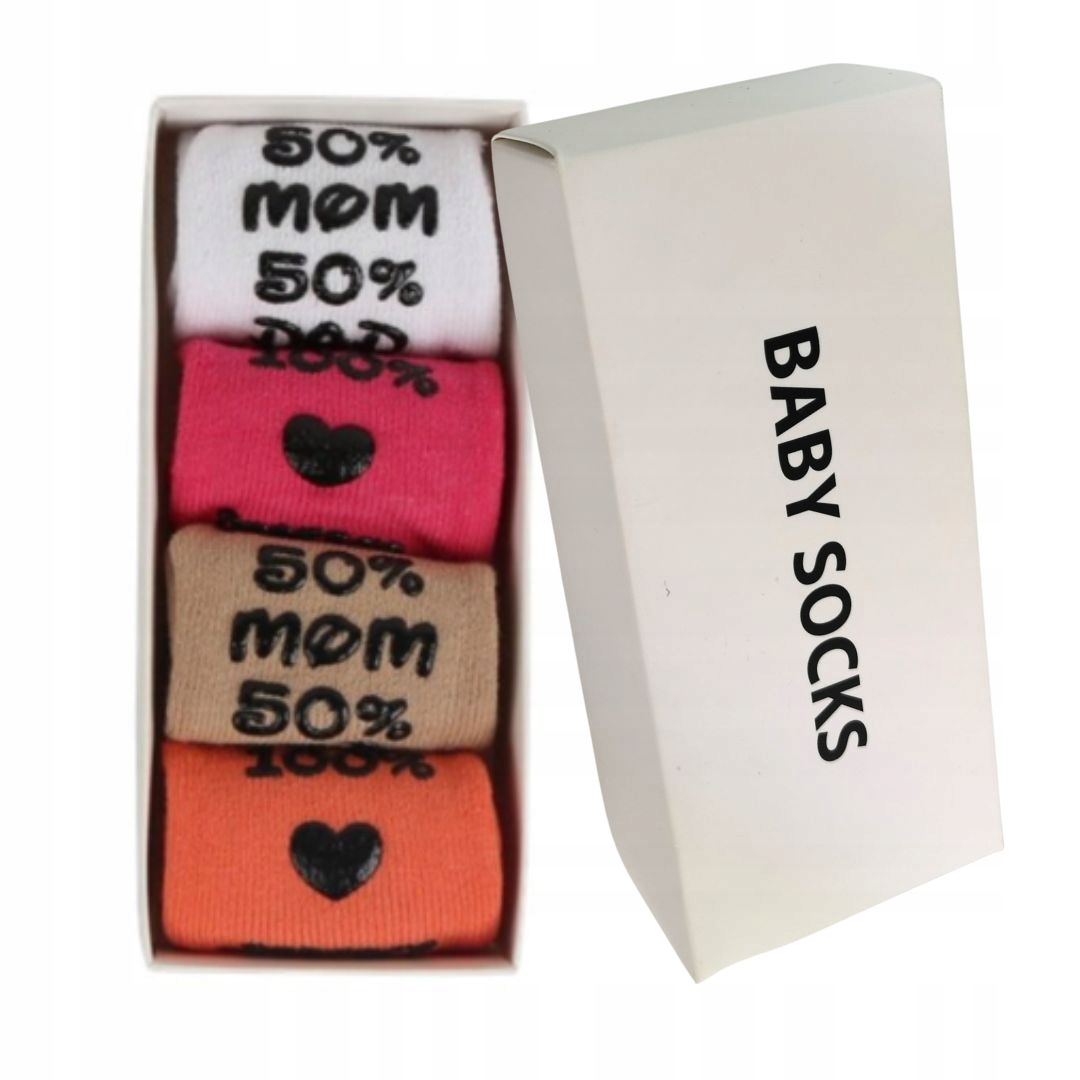 

Skarpetki niemowlęce baby socks 4 pary