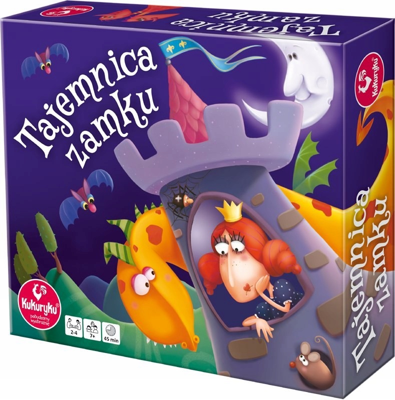 Tajemnica Zamku Gra Planszowa Przygodowa Kukuryku