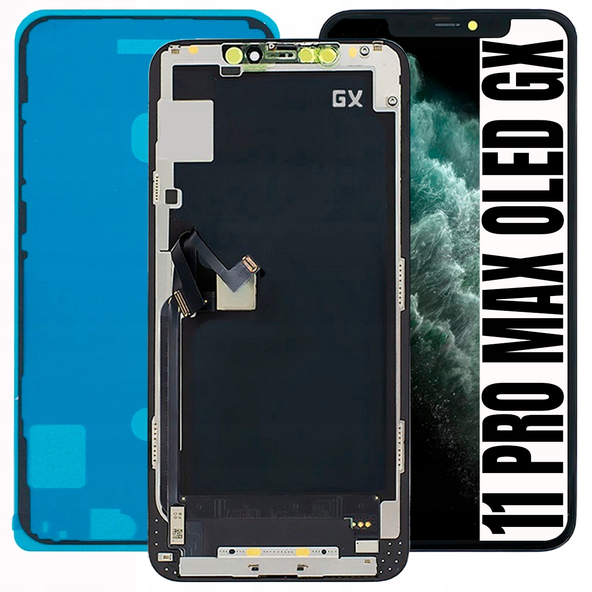 Displej Pro Iphone 11 Pro Max Oled Gx LCD Ekrán Těsnění