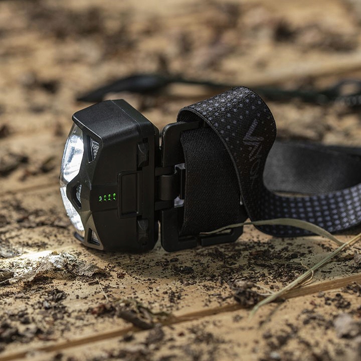 LATARKA CZOŁOWA CZOŁÓWKA LAMPA LED USB C PRO IP65 Marka Vayox