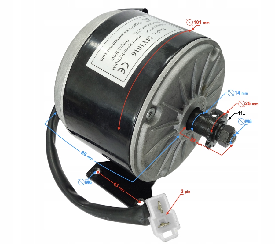 Silnik elektryczny KASS 500 Stan opakowania oryginalne