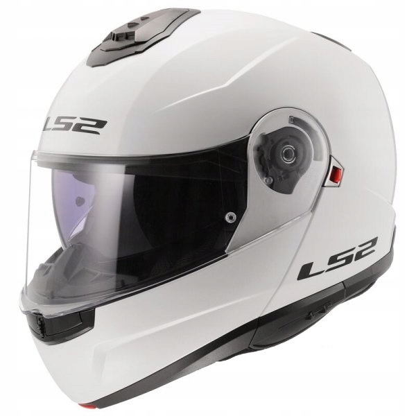 Čeľusťová prilba LS2 FF908 Strobe II White Gloss L