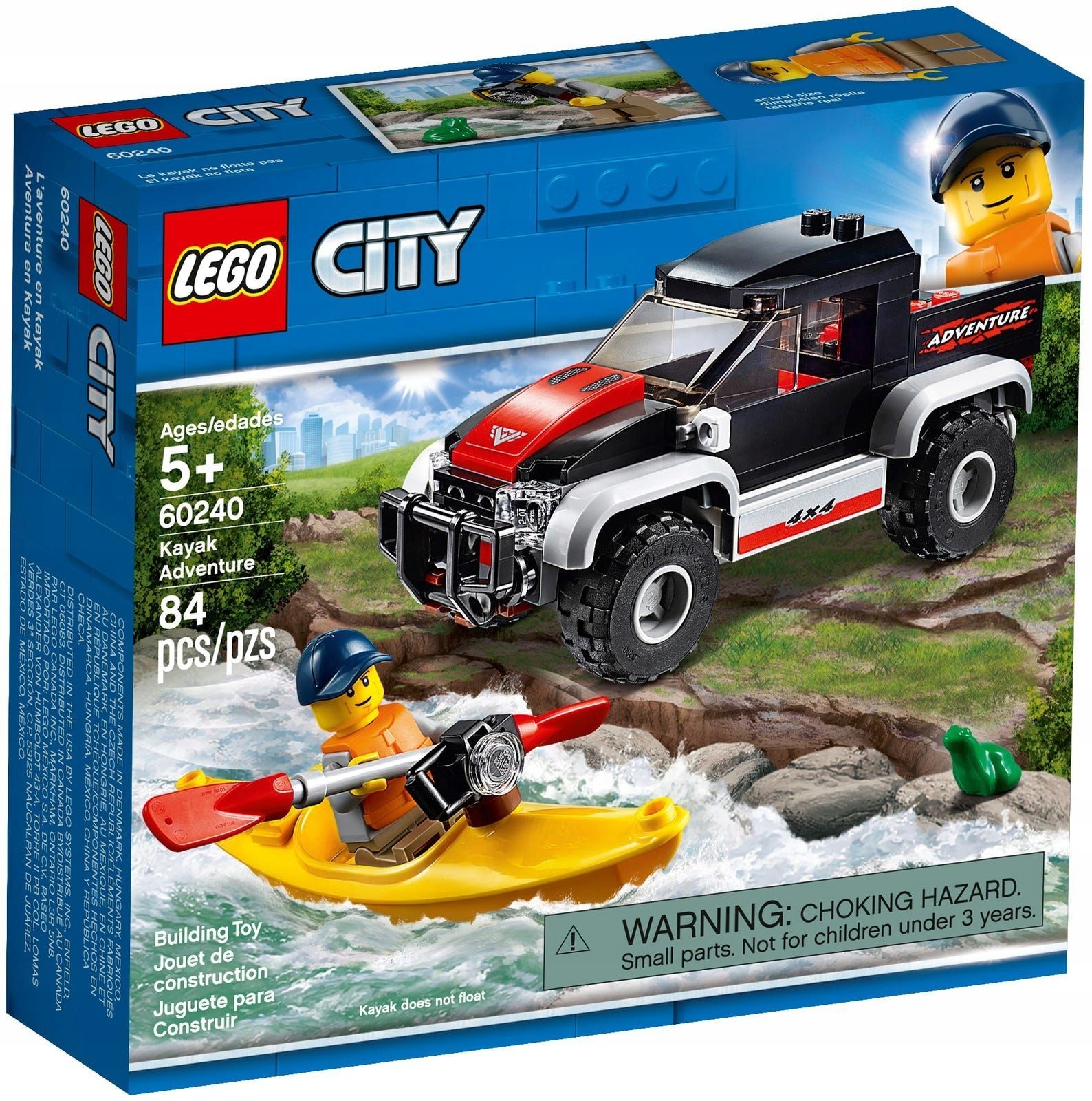 Lego 60240 City Przygoda w kajaku