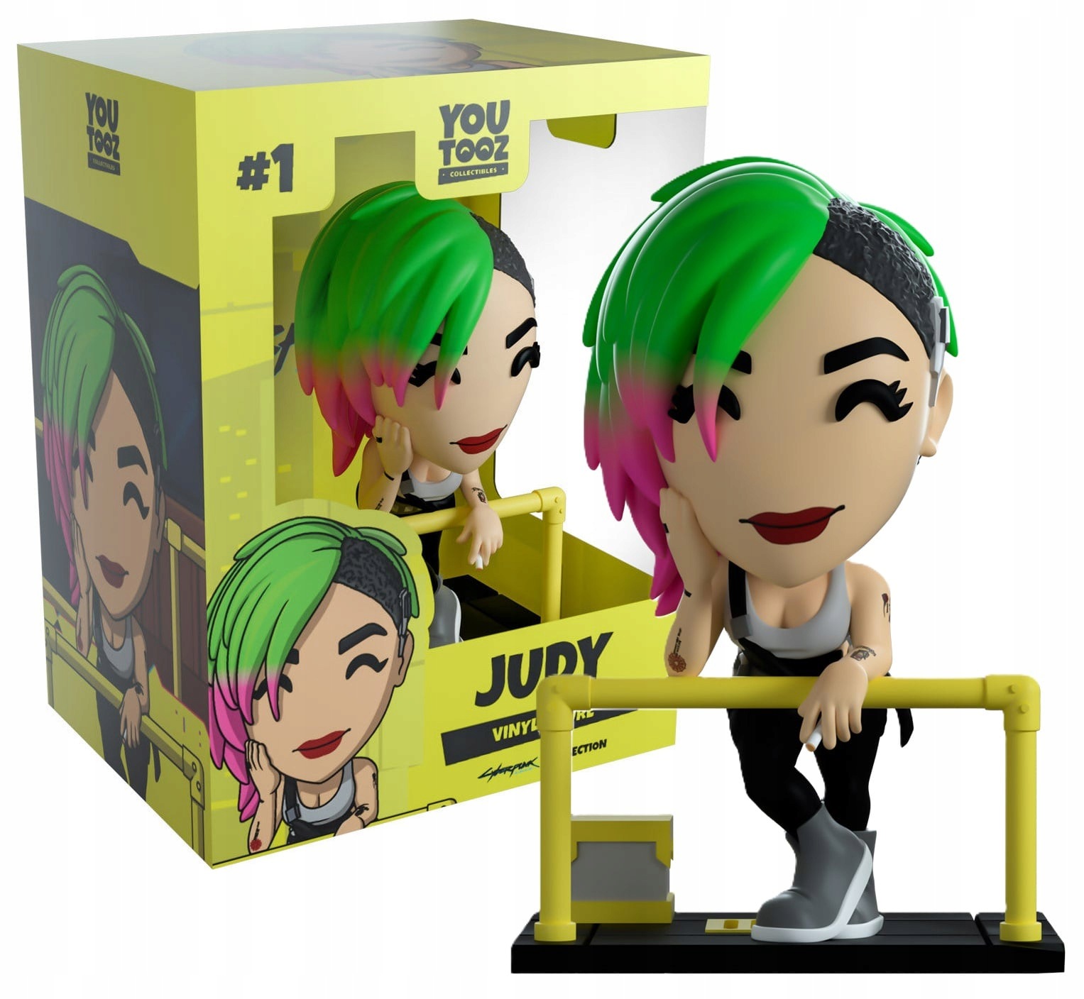 YouTooz Cyberpunk 2077 Judy Alvarez sběratelská figurka 10 cm dárek