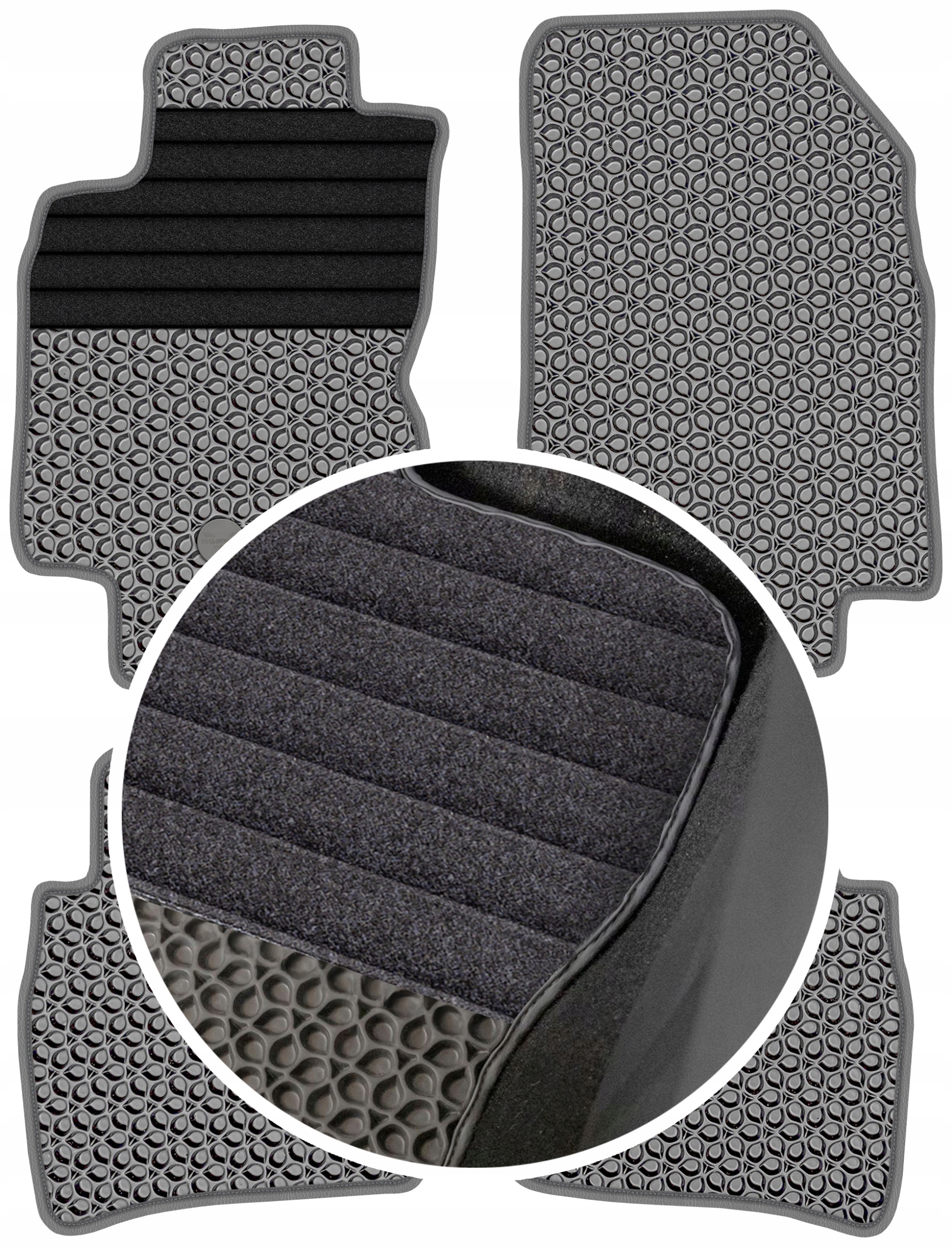 Nissan Note 2006-2012 Gumové rohože do auta Eva Eternity