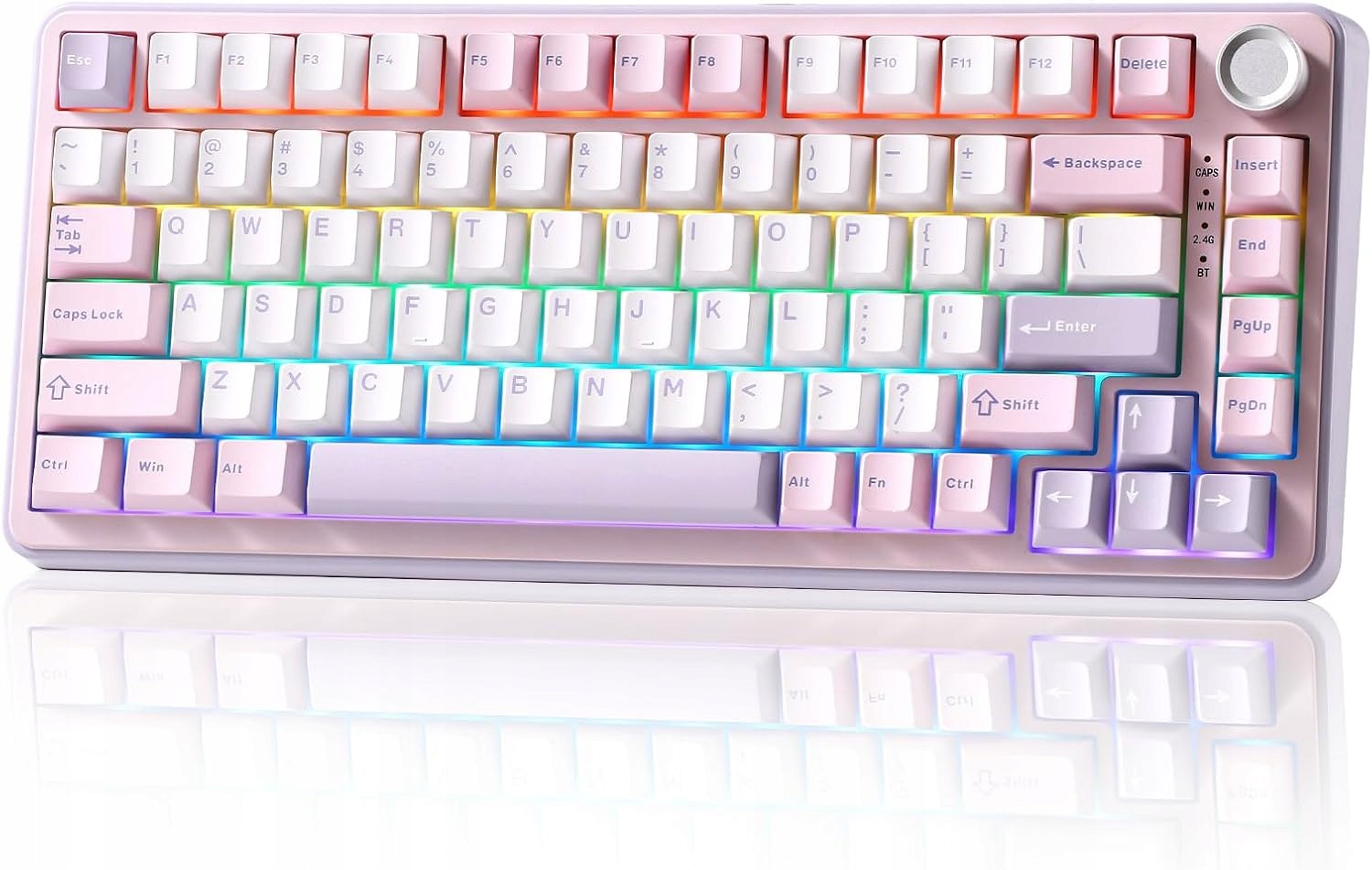 Yunzii B75 Pro mechanická klávesnice 75% Rgb bezdrátová Hot Swap