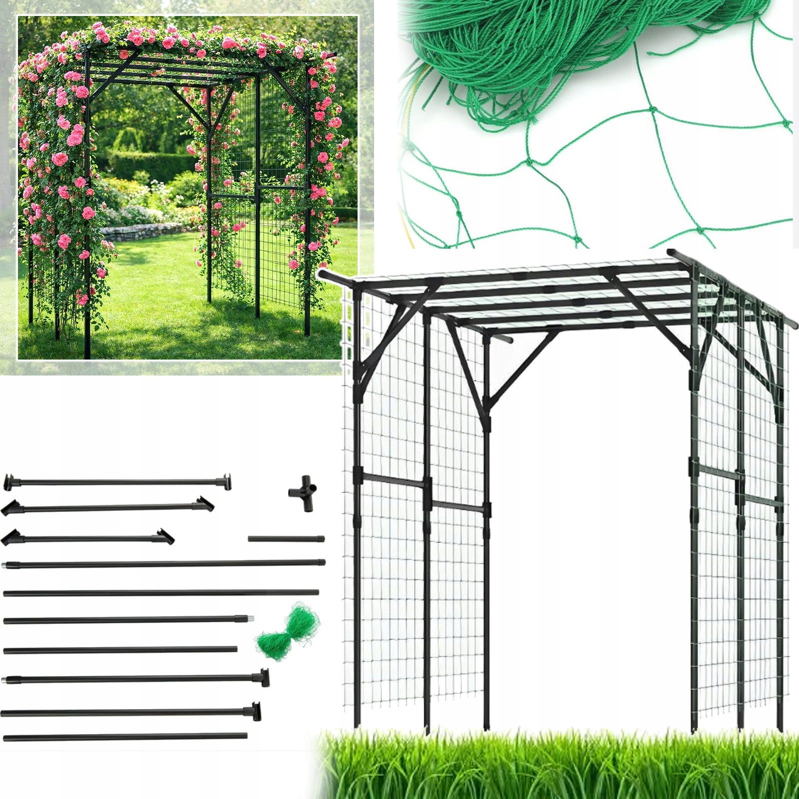 Pergola Obdĺžniková Strecha 150x200x197 cm