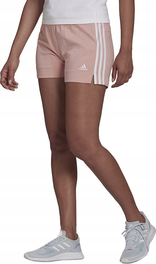 Kraťasy Adidas W 3S Sj Růžové HD1809 vel. M