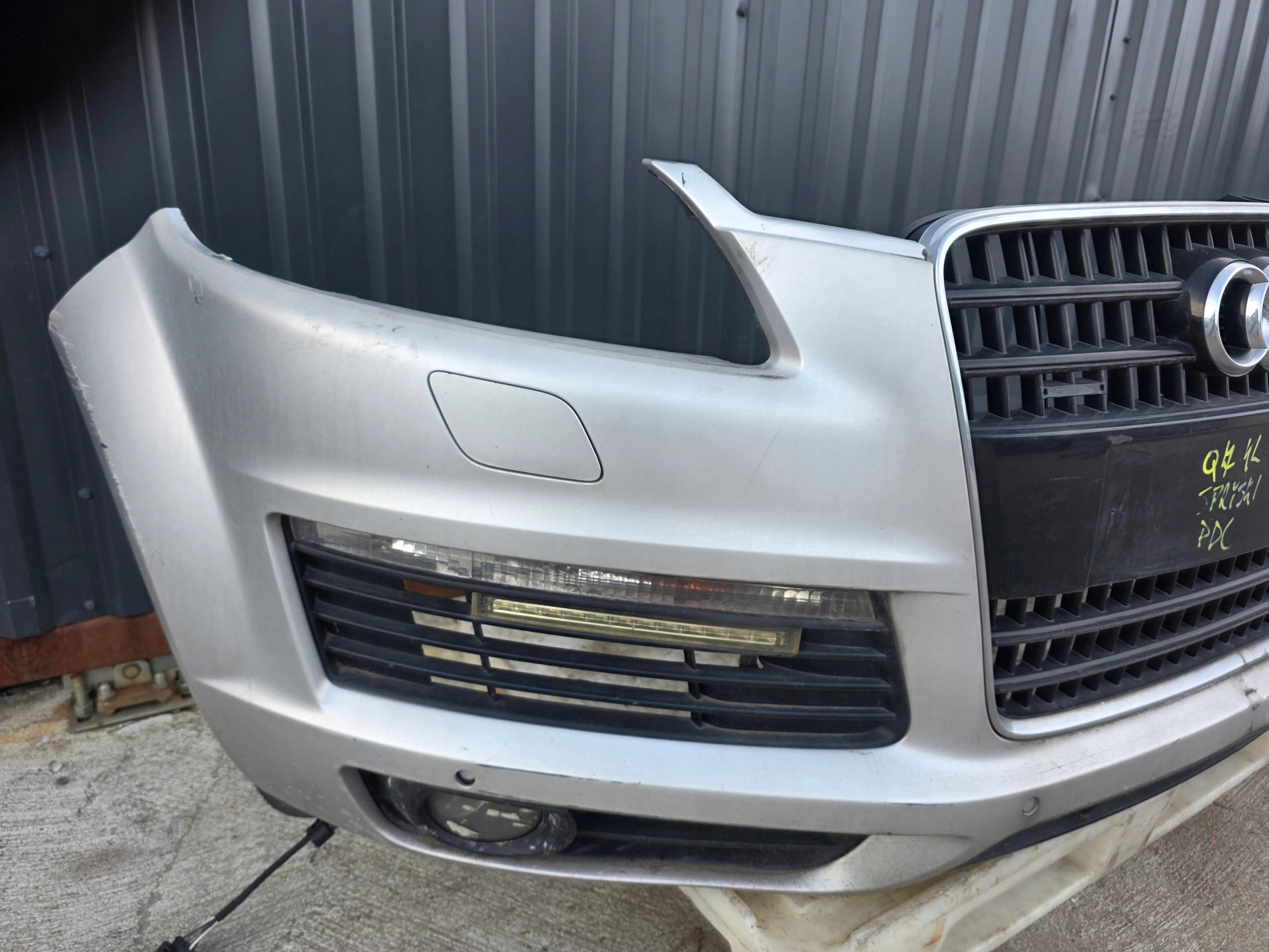 bumper front AUDI Q7 4L S LINE washers PDC complete original !!!