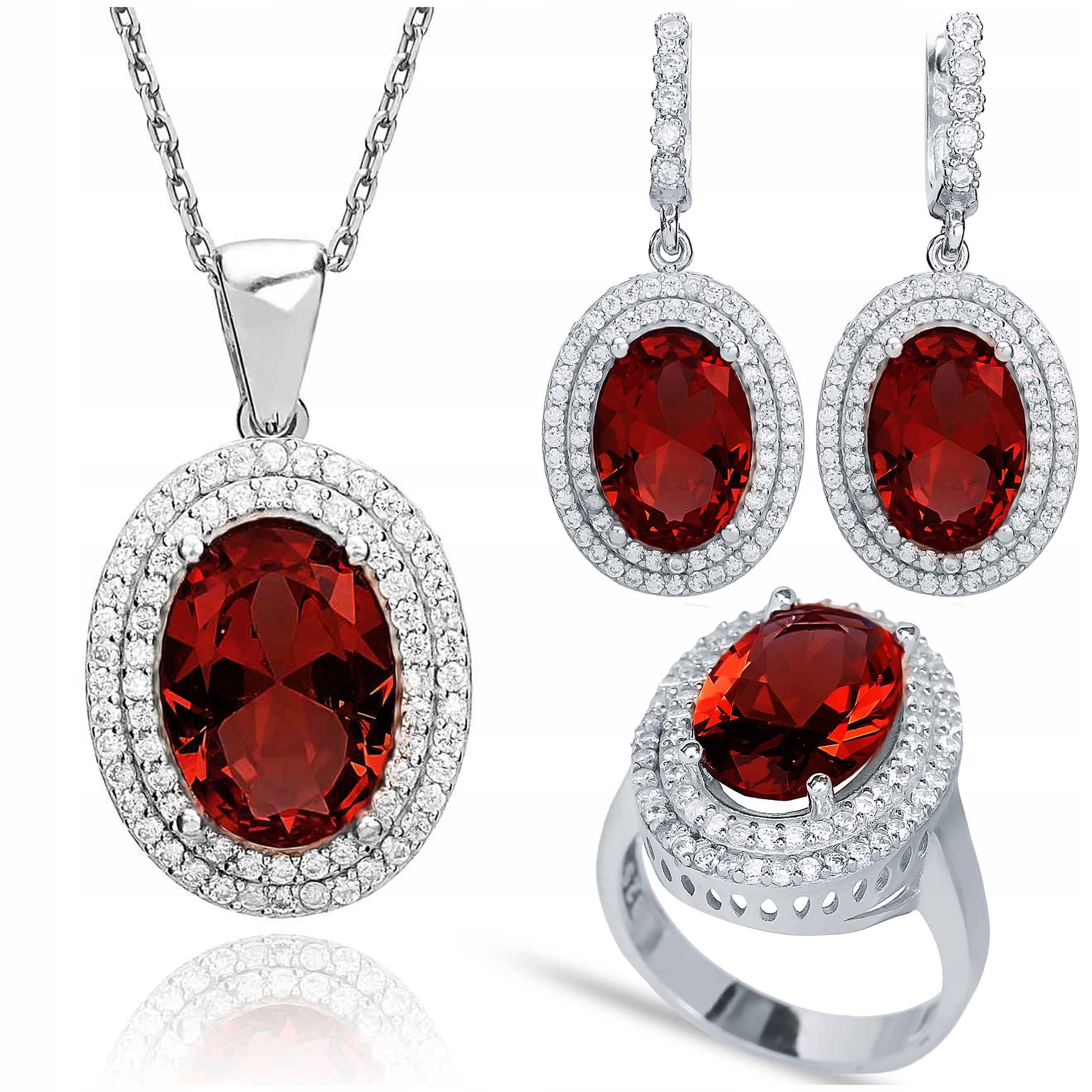 Stříbrná Sada Šperků Ideální Pro Dívku