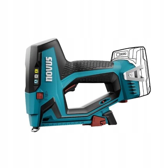 Novus J-550 zszywacz akumulatorowy 18V, zszywki A/h 6-14mm, gwoździe E 16mm, bez bat