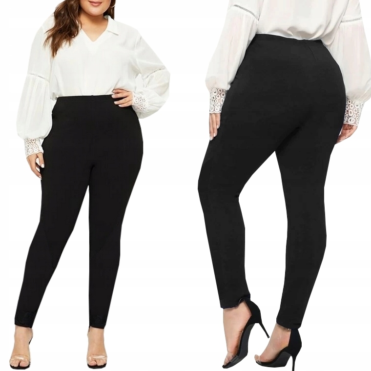 

Legginsy Bawełna Elastan długie Damskie Getry 5XL