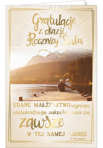 

Kartka na rocznicę ślubu z życzeniami RAB3