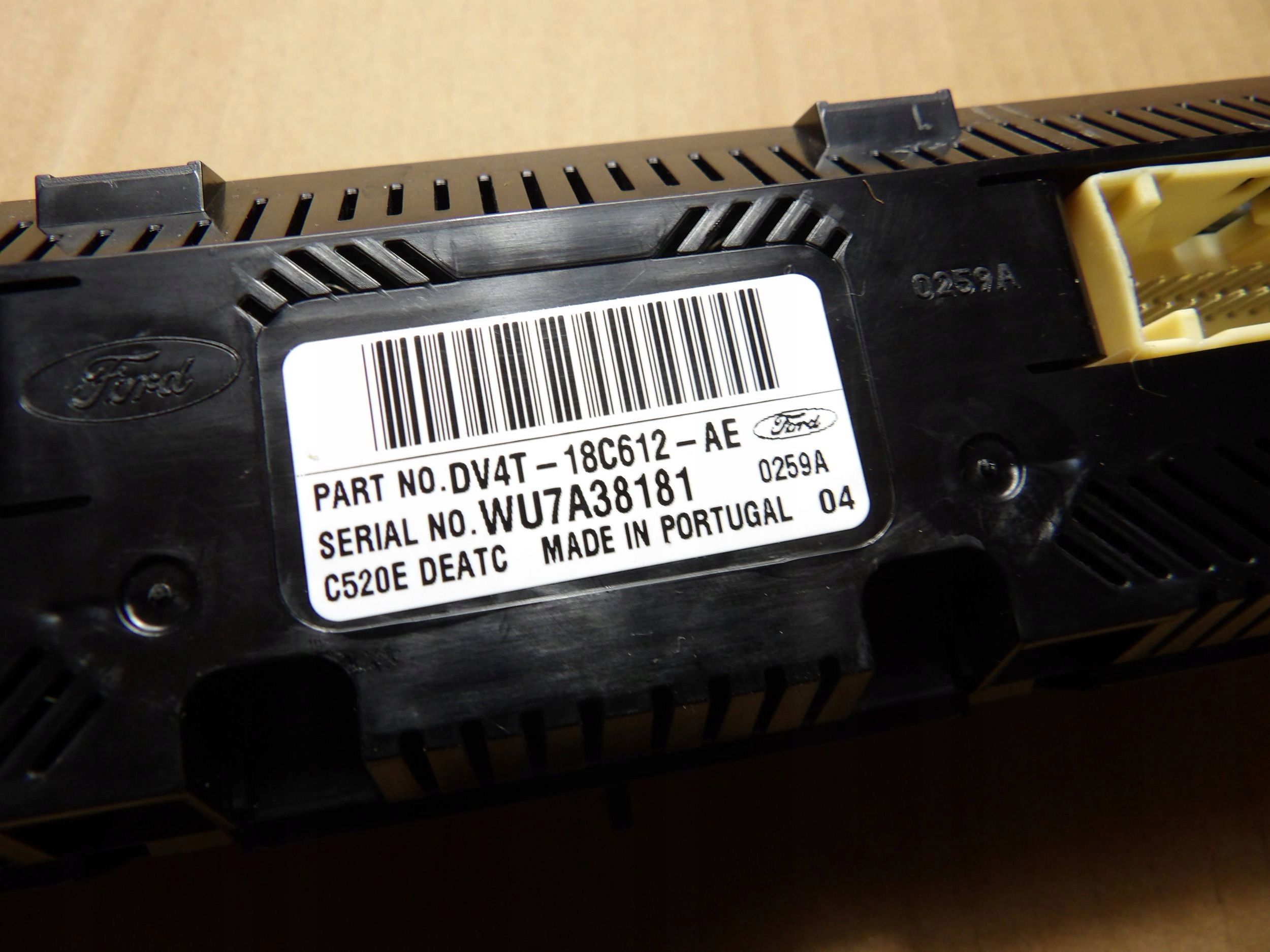 FORD KUGA MK2 Unite commande clima