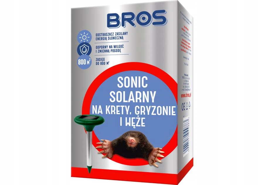 

Bros Sonic Solarny odstrasza krety