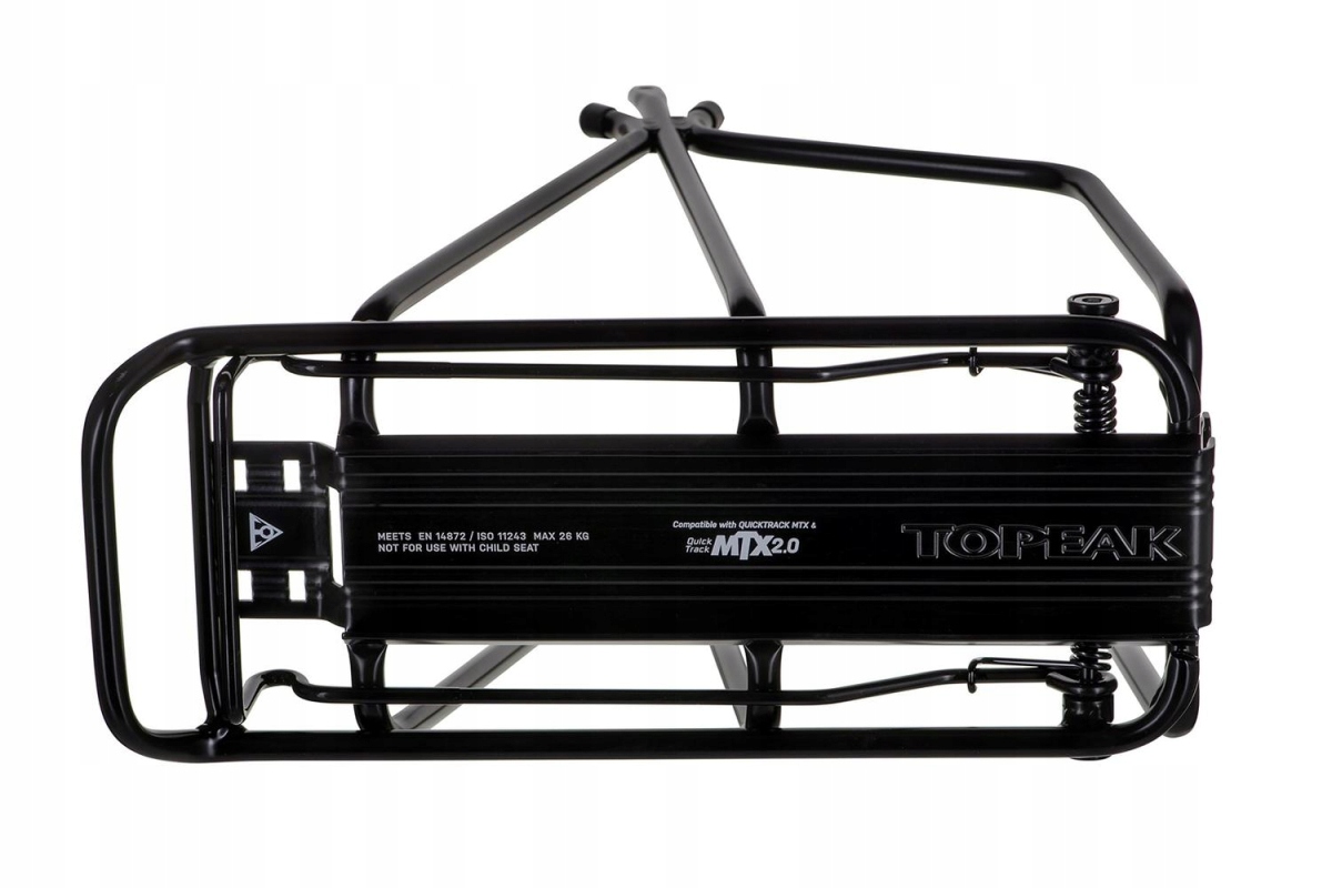 Bagażnik rowerowy Topeak Super Tourist. with Spring. MTX 2.0 Materiał dominujący aluminium
