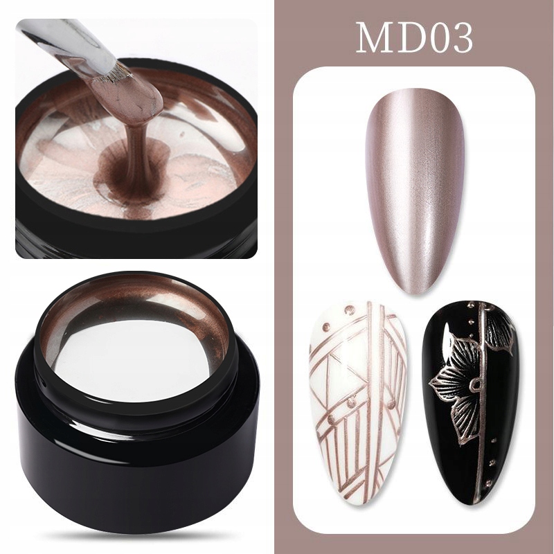 BORN PRETTY - Metallic Painting Gel - MD03