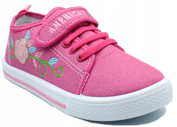 

American Club Trampki Dziewczęce Buty Sportowe 35