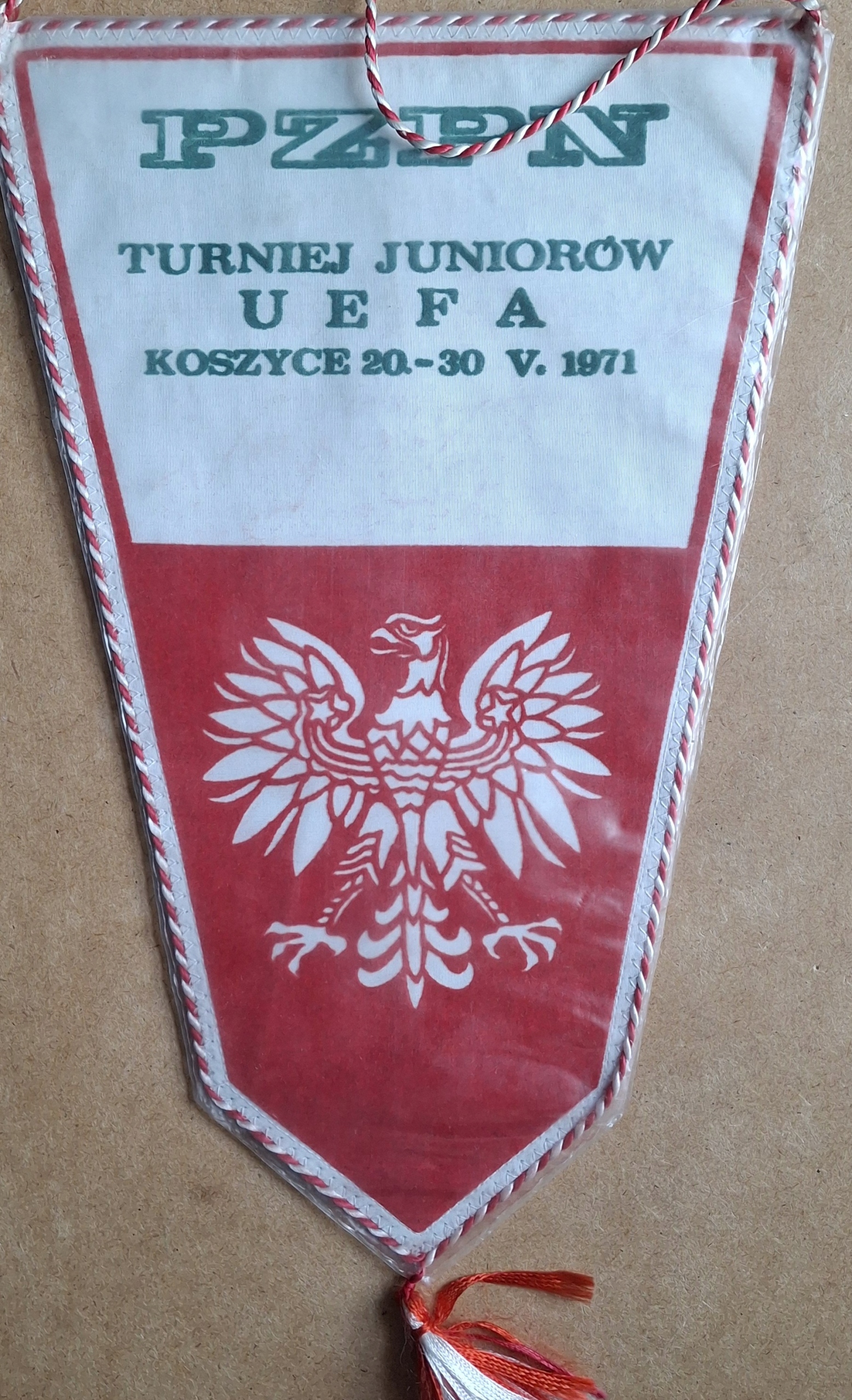 TURNIRJ JUNIORÓW URFA KOSZYCE 1971 -PZPN - PROPORCZYK