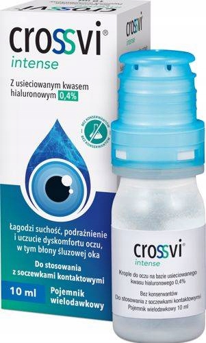 Crossvi Intense 0,4% krople do oczu 10 ml
