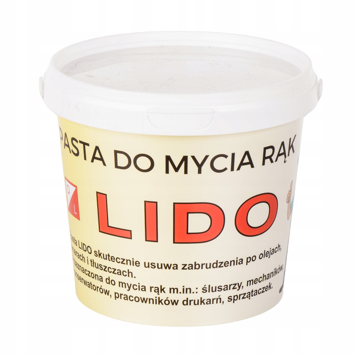 PASTA DO MYCIA RĄK LIDO 1l SKUTECZNA NA SMARY OLEJ