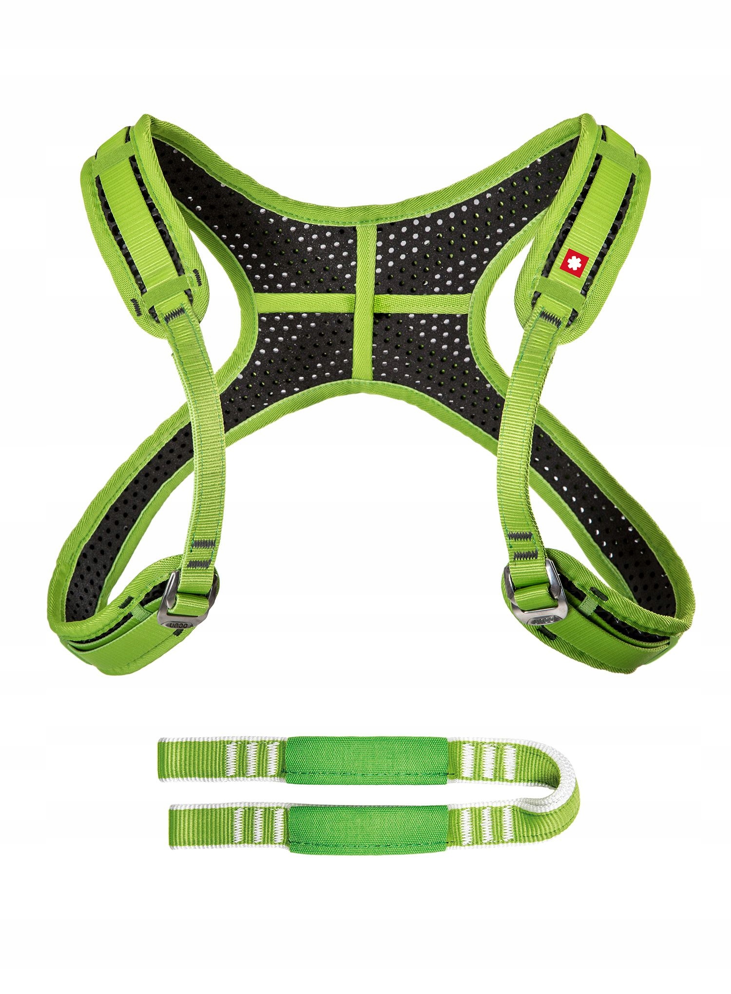 Sada Ocun Webee Chest Lite Tie-In Sling zelená/černá