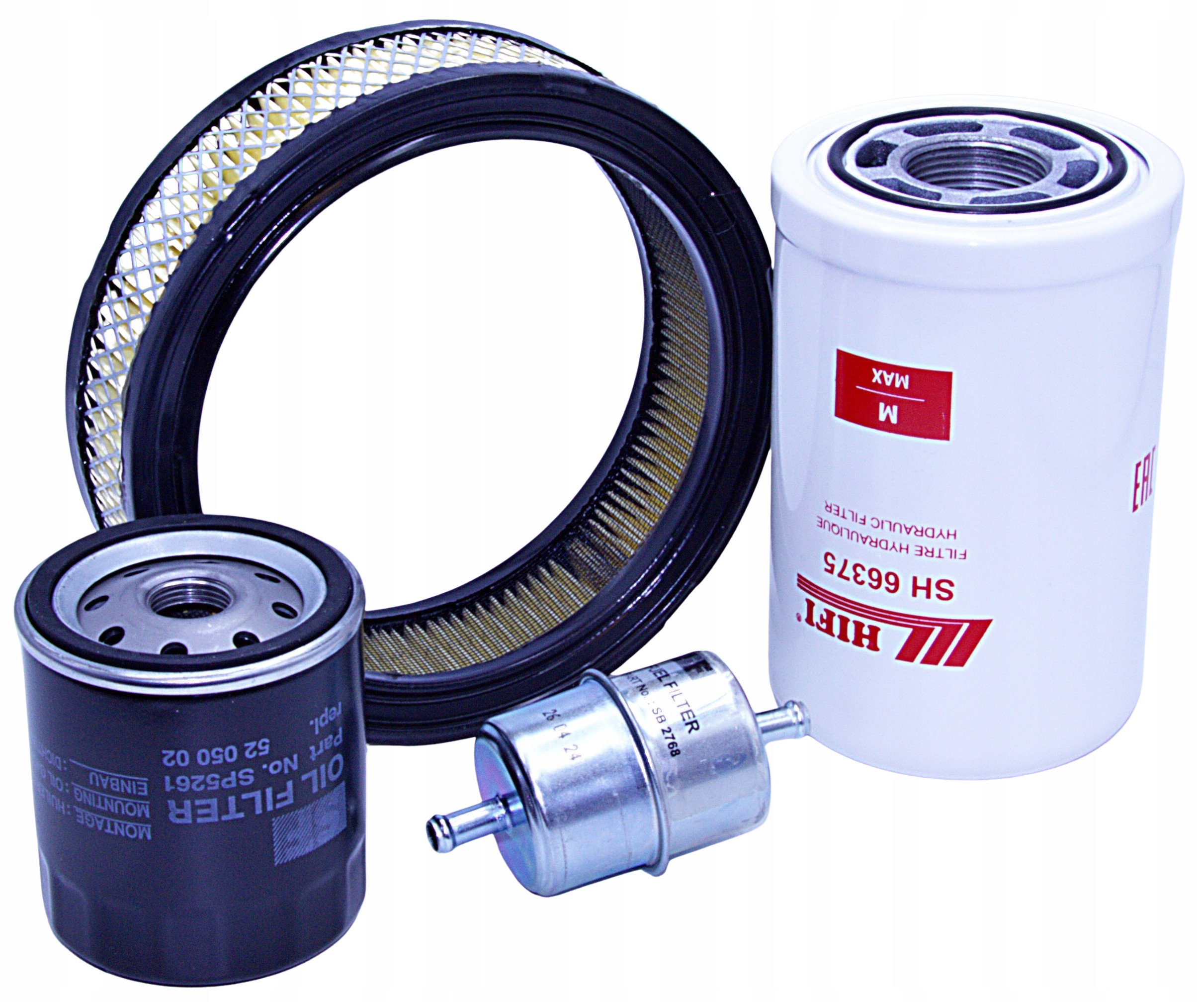 Filtry Bobcat 440 B, 440B vzduch, olej, palivo, hydraulické sada.