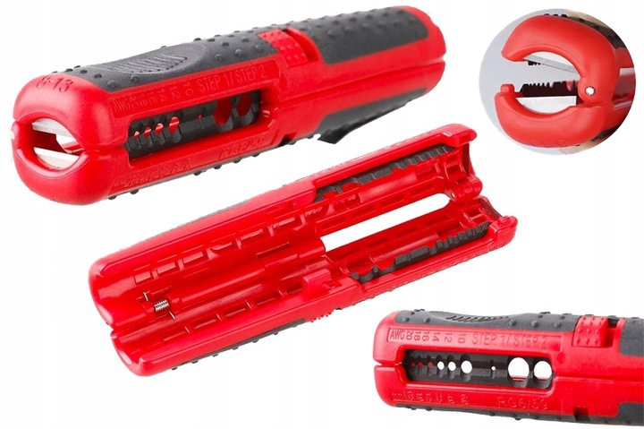 

Nóż Do Ściągania Izolacji Dla Elektryka Zaciskowy